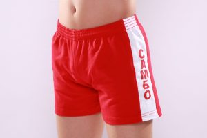 Шорты для самбо - красные